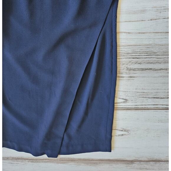 J. Crew Factory Navy Blue Sheath Dress sz 00 - Picture 2 of 5